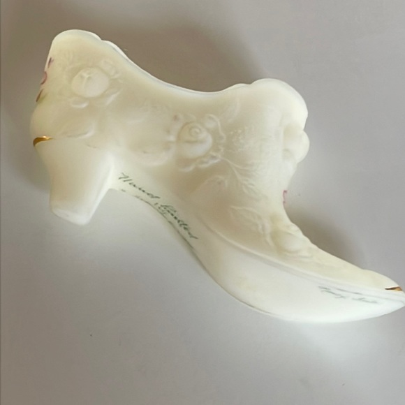 VTG Fenton White Satin Shoe - Picture 3 of 8